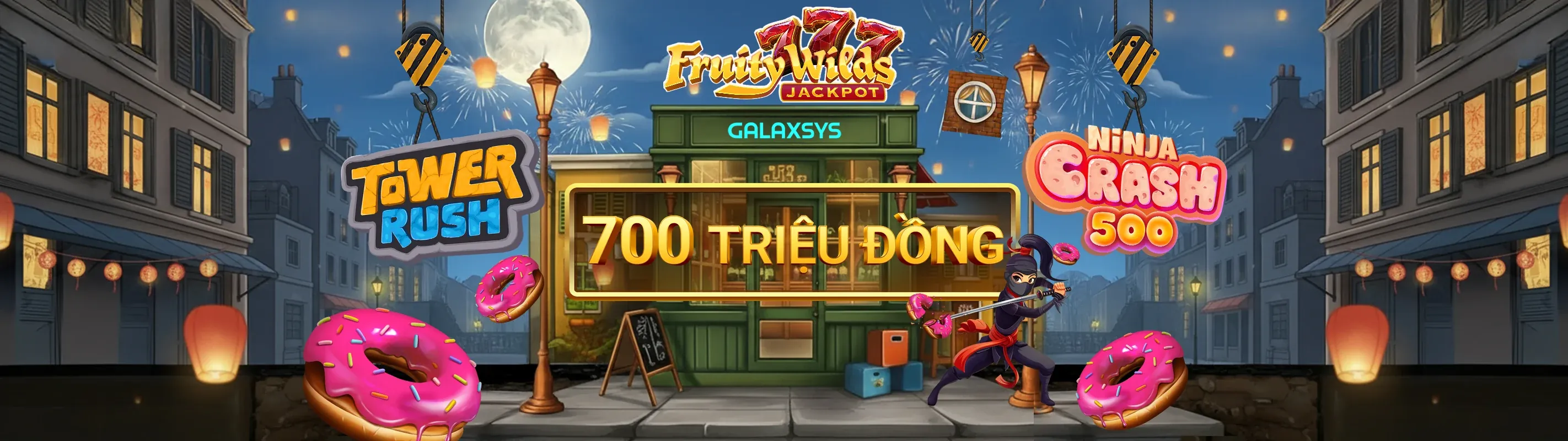 Sân vận động rực rỡ với logo 69vn và thông điệp khuyến mãi thể thao