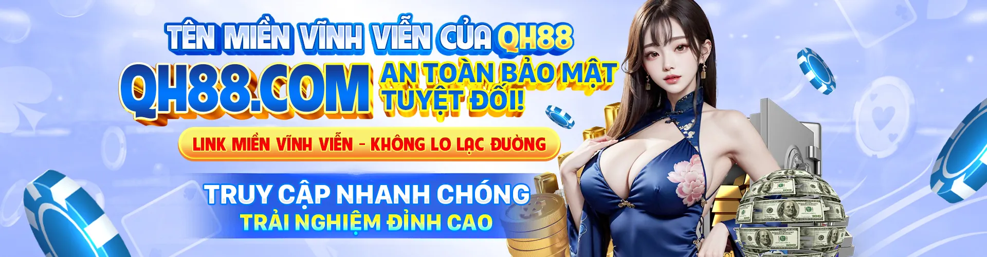 Biểu ngữ chính sách cookie của 69vn khuyến mãi với các yếu tố bảo mật kỹ thuật số và màu xanh vàng